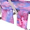 Tie dye Beach Lounge Chair Cover Telo da bagno in microfibra Lettino prendisole ad asciugatura rapida Coprisedili Portatile con tasche con cinghie