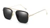 Gafas De Sol De estilo De vuelo a la moda para hombre, gafas De Sol cuadradas De diseño De marca De aviación, gafas De Sol