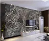 arte sfondo TV parete di carta da parati rilievo marmoreo per le pareti 3 d per soggiorno