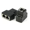 Högkvalitativ ny 1 till 2 sätt RJ45 LAN Ethernet Network Cable Kvinna Splitter Connector Adapter 75