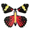 Nieuwe Magic Butterfly Flying Butterfly Change with Lege Handen Vrijheid Butterfly Magic Props Magic Trucs C5987