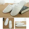 Ademend zachte wegwerp slippers aanpasbaar hotel comfortabele binnendikke wegwerp slippers antislip thuis slippers schoenen BH0608 TQQ