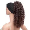 Puff Afro Kinky Curly Ponytail Drawstring 12 inch Short Ponytail Clip in Extensions 150g Synthetic Pony Hair Bun9161146