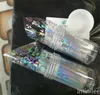 4100cmRoll Holographic Nail Foil Flame Dandelion Panda Bamboo Holo Nail Art Transfer Sticker Water Slide Nail Art Decals5347697