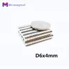 IMANES 50st Neodymium Disc Magnets 6x4 mm N50 Super Strong kraftfull sällsynt Art Earth 6mm x 4mm Liten rundmagnet 64 6mmx4mm