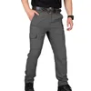 Mäns byxor Dihope 2021 Män Cargo Pant Multi-Pocket Övergripande Male Combat Trousers Tooling Army Green Size S-4XL1