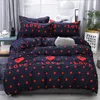 Couettes de lit de créateurs ensembles de lin lin set carton de couette couvercle de lit de lit de lit de lit queen set d'été de style pastoral 2643047
