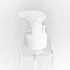 250 ml plastic zeep dispenser fles vierkante vorm schuimende pomp flessen zeep mousses vloeibare dispenser schuimflessen verpakking flessen GGA2087