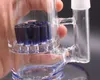 Upgrade Arm Drzewo Perc Perkolator Glass Water Rury Waishs Blue Heady Dab Rig Chicha z miską 14mm