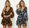 vestido midi plisado floral