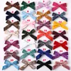 Épingle à cheveux pour filles et enfants, 5 pouces, pince à cheveux populaire pour bébé, accessoires pour cheveux avec nœud papillon coréen, Barrette en velours, 1 pièce