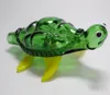Il più nuovo colorato Pyrex Glass Bong Pipa da fumo Tartaruga a forma di tartaruga Nascondi portatile Decorazione Design innovativo Torta calda di alta qualità DHL