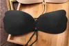 Hot Sell Ladies Women Butterfly Push Up Bra Invisible Free Stick on Self Adhesive Front Bandage Lacing Bras Backless Strapless Lingerie