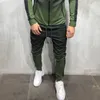 Erkek Hip Hop Eşofman 3D Degrade erkek Spor Pantolon erkekler Atletik Tişörtü Çizgili Kalem Pantolon ücretsiz kargo