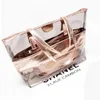 Pink sugao designer shoulder bags women handbag new fashion tote bag 2pcs/set Summer new PVC waterproof transparent bag Crystal neon jelly