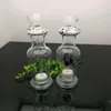 Szklane rury palenie rozszerzone hakae produkuj ręcznie dmuchane bongi kolorowe kropki rdzeń rdzeń wazon wazon szklana butelka do dymu wodnego