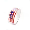 New Donald Trump Wristband 25 x 2,5 cm Le mani decorano gli USA Presidente Elezione generale Elezione 2020 Trump Handand Pennant Hand Strap impermeabile HHA406