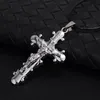 Catena trasversale del maglione degli accessori della catena del maglione della collana del pendente di Jesus Collane del pendente di ordine della miscela DAN591