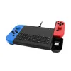Dobe TNS-1702 2,4 G kabellose Tastatur mit Joy-Con-Halterung für Nintendo Switch-Spielekonsole