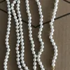 Collana con pendente in strass di vendita calda Collana con catena di perle da donna multicolore Accessori di gioielli di alta qualità per la festa del regalo