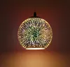 Heet Moderne Vuurwerk Chim 3D Glas Bal PE Moderne Hanglampen Glazen Bal Hanglamp Creatieve Dining Keuken Bar Opknoping Lamp 3 Kleuren