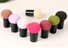 Small mushroom puff with handle makeup sponge foundation mushrooms head seal puffs beauty make up egg tool free ship 50