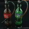Kleine Coke Springs Wasserhaken Glas Glasbongs Zubehör ﾠ , Glasrauchpfeifen bunte Mini-Mehrfarben-Handpfeifen Bestes Löffelglas