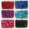 purple velvet bags