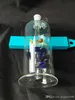 Accessoires de bangs en verre de narguilé serpent, Pipes à fumer en verre mini-pipes à main multicolores colorées meilleure cuillère en verre