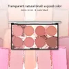 Newest 8 Colors Blush Palette Face Mineral Palette Blusher Powder Professional Makeup Blush Contour Shadow 42g
