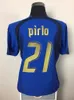 1998 1982 Retro 1990 1996 FOOTBALL SOCCER JERSEY Maldini Baggio ROSSI Schillaci Totti Del Piero 2006 Pirlo Inzaghi Buffon Italy Cannavaro