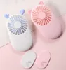 Mini USB Fan geyik kedi kulak fanlar açık taşınabilir Ince fanlar Masaüstü ofis ev yaz Fan Hediyeler Fan