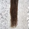 ブラジルの変態巻き毛の髪の束はレミー人間の髪の伸びが100g二重描かれたグレード8a未処理のブラジルのバージンヘア