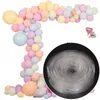 Kit arco per palloncini Decorazione fai-da-te Striscia di ghirlanda Catena per palloncini in plastica 5M Strumento per pomello per cravatta a palloncino Forniture per decorazioni per matrimoni per feste di compleanno