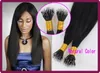 나노 반지 remy human hair extensions 색상 애쉬 블론드 하이라이트 블랙 블론드 진짜 머리 나노 rring 연장 100grams 1g/s