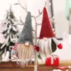 Weihnachten handgemachte schwedische Gnome skandinavischen Tomte Santa Nisse Nordic Plüsch Elf Puppe Spielzeug Tisch Ornament Weihnachtsbaum Dekorationen JK1910