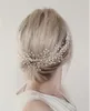 Fashion Boho Wedding Heakddress do panny młodej ręcznie robiony ślub korona kwiatowa perłowa hair