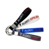 50PCS Alert Epilepsy Silicone Rubber Bracelet Keychain Carry This Message As A Reminder in Daily Life