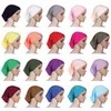 Müslüman kadın iç başörtüsü başörtüsü kapak İslami underscarf şapka sıcak ninja eşarp Ramazan streç pamuk kaput kapaklar