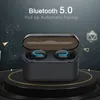 Auriculares inalámbricos Bluetooth TWS Auriculares Auriculares Cambiar nombre Cargando manos libres Auriculares Deportes Earbudos Detección en el oído