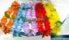 20pcs/lot new 2015 wedding decoration hawaiian Flowers lei with leaf Hawaii Party Dress Necklace artifical