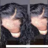 Brazylijskie kręcone pełne koronki ludzkich włosów peruki dla czarnych kobiet Bob Lacefront Brazylijski Kręcone Krótkie Włosy Wig Glueless Pre Skrzydliwiane Bielone Węzły