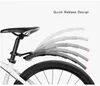 MTB Road Bicicleta Ajustável Ferro traseiro Frontel Ferro de MudaGuard Release Quick Release Asas para Bicycle Cycle Lama Guard Bike Peças Frete Grátis