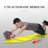 LOOGDEEL FITNESS ROLLER AB con tappetino per la palestra del rimbalzo della primavera per esercizio muscolare ABS WHEP ABS ABDOMINE MUSCLE33336990