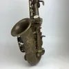 Ny antikoppar Sopran Saxofon BB Curved Saxofone High F # With Case Good Condition Custom B Flat Sax