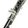 BUFFET E11 Novo clarinete Bb com 17 teclas, alta qualidade, baquelite, ébano, tubo preto, instrumentos musicais com estojo 1411894