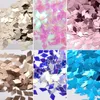 6 krukor Rhombus Nail Art Sequins Laser Holo Nails Glitters Pulver Set 3D Tips Manikyr Tillbehör Gel Polska Dekorationer DIY Ny C19011401