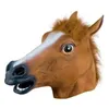 New Years Horse Head Mask Animal Costume N Toys Party Halloween New Year Decoration Crazy Mask Latex Party Masks6822668