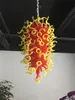 Новое высокое качество муранского стекла люстры светильники цветок Разработанный ручной выдувного стекла подвесные светильники для отеля Лобби Decor