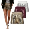 Sparkle Lantejoula Shorts Verão Com Cordão Elástico Na Cintura Shorts Esportes Da Praia Mini Calças Casual Ginásio Work Out Calças Moda Homewear YFA1056